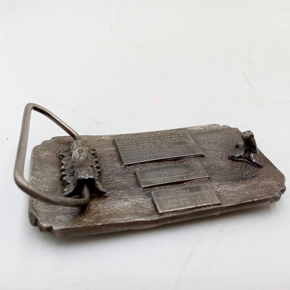 Bluegrass Guitar Belt Buckle Music Festival Dan Crary 1986 Walnut Valley - Picture 7 of 7